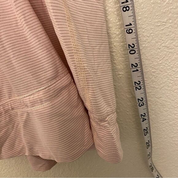 Lululemon blush Rest Less Tank Heathered Barely Pink Wamo Camo size 4 - Picture 10 of 13